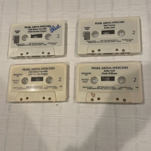 Mary Kay cosmetics cassette tape bundle Pearl Arena speeches director consultant - Picture 2 of 10